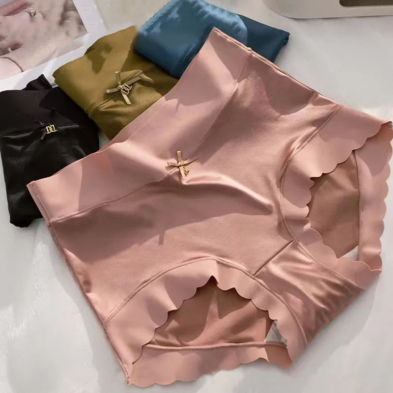 Premium Satin Antibacterial Panties Silky Skin-Loving Comfort • Odor-Control Tech • Moisture-Wicking Magic
