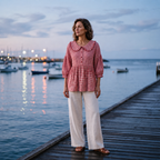 ⌛Limited-Time Offer-Women's Casual Gingham Print Top