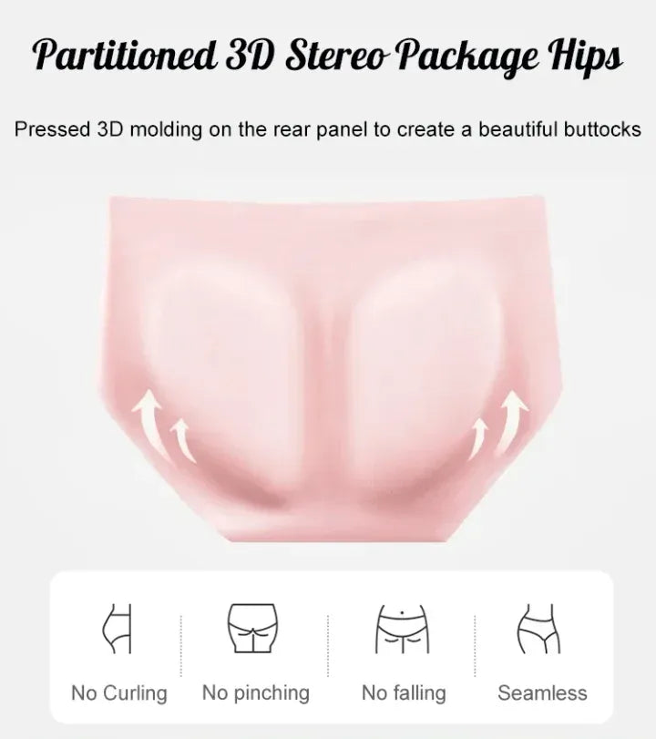 Premium Satin Antibacterial Panties Silky Skin-Loving Comfort • Odor-Control Tech • Moisture-Wicking Magic