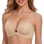 ⏳ Time-Limited Special! ⏰Seamless Front Closure Bra With Adjustable Straps💜