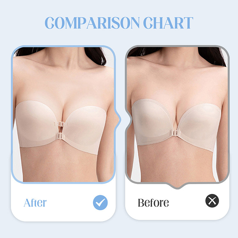 🌸NEW ARRIVAL LIMITED TIME OFFER😍Removable Straps Wire-Free Gathering Bra