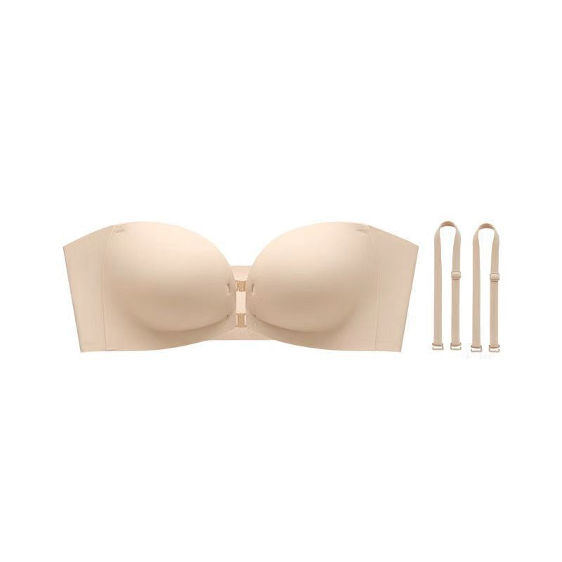 🌸NEW ARRIVAL LIMITED TIME OFFER😍Removable Straps Wire-Free Gathering Bra