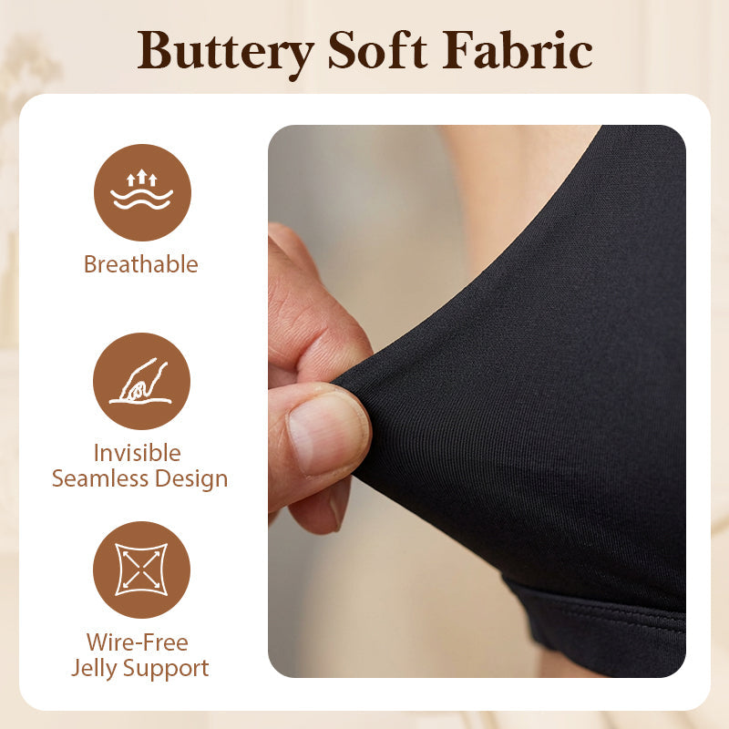 💜 LAST DAY PROMOTION - 50%OFF💜 Women's Wire-Free Jelly Support Triangle Bralette