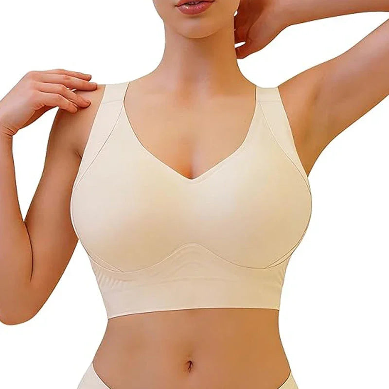 ⏳Time-Limited Special⏰Full Coverage Seamless Support Bra – Anti-Sagging & Side Smoothing – All-Day Comfort 🦋