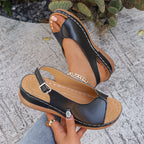 🏖️Summer New Arrive✨⏰️Limited Gift🩴Women’s Vintage Peep-Toe Comfort Sandals