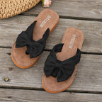 👡🎀 Elegant Retro Bow Flat Sandals – 50% OFF! Vintage charm, cushioned comfort, chic bow detail – step into effortless style. ✨