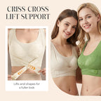 🥳2026 HOT SALE🥳💞50K+ SOLD!✨ 💝Criss-Cross Lift & Sculpt Comfort Bra