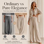 🌸Hot Sale 50% OFF👖 Women's Elastic Waist Wide-Leg Pants – Flattering Relaxed Fit For Everyday Comfort & Style 🤍