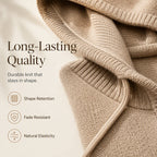 Women's Hooded Drawstring Knit Pullover