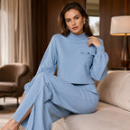 ✨ Effortless Comfort | Women's Cropped Top & Wide-Leg Pants 2-Piece Set✈️Free Shipping