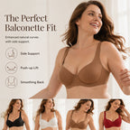 ❤️ Women's Plus Size Underwire Bra Push Up Anti-Sagging Comfortable Brassiere