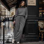 🍂Women Casual Two-Piece Pants Set – Chic Wide-Leg Two-Piece Outfit For Cosy Everyday Style🤍