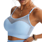 Must-Have🔥🏃‍♀️ Seamless High-Stretch Bra – Medium Support & Cooling Ventilation for Yoga or Gym