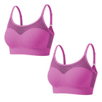 Must-Have🔥🏃‍♀️ Seamless High-Stretch Bra – Medium Support & Cooling Ventilation for Yoga or Gym
