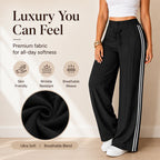 ☀️👖Seasonal Style - High-Rise Drawstring Pants – Breezy Comfort & Easy Pairing for Any Casual Look