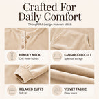 Women's Golden Velvet Sweatshirt