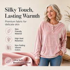 Women's Golden Velvet Sweatshirt