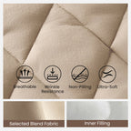 Women's Knit Patchwork Puffy Jacket