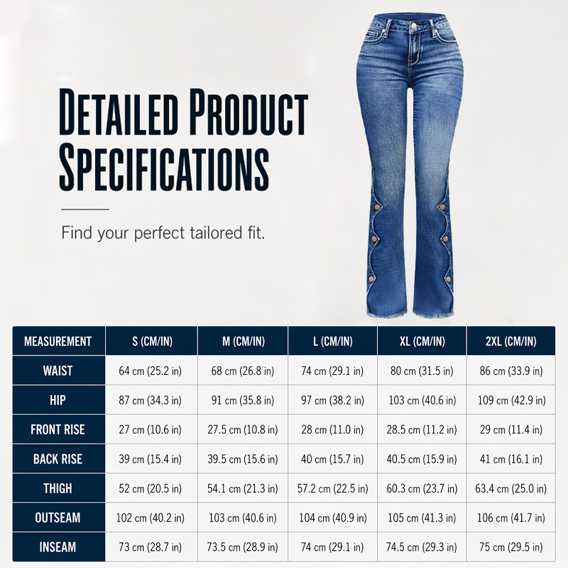 ⏰Last Day Sale 50% OFF& Free Shipping✈️💃Women High Waisted Distressed Flare Jeans