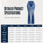 ⏰Last Day Sale 50% OFF& Free Shipping✈️💃Women High Waisted Distressed Flare Jeans