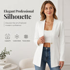 🧥Seasonal Style - Tailored Blazer with One-Button Closure – Breathable Comfort & Crisp Lines for Every Occasion