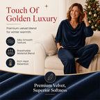 🍂 Women's Cowl Neck Top and Wide-Leg Pants Set – Effortless Elegance for Autumn