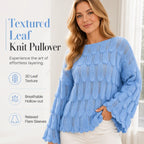 💖Early Autumn’s Sale 50% OFF🧥Women's Hollow Out Slouchy Knit Sweater
