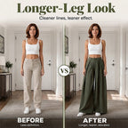 🍂 Women’s Pleated Wide-Leg Pants – Effortless Elegance & Comfortable Autumn Style