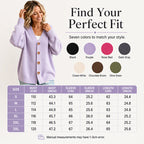 Women's V-Neck Oversized Knit Cardigan