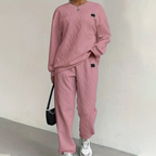 BestSeller🔥 🧵 Cable-knit set with a sweater and pants