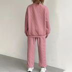 BestSeller🔥 🧵 Cable-knit set with a sweater and pants