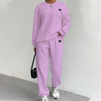 BestSeller🔥 🧵 Cable-knit set with a sweater and pants