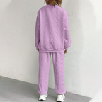 BestSeller🔥 🧵 Cable-knit set with a sweater and pants