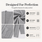 🍁New Fall Collection-Women's Casual Open Front Cardigan with Pockets