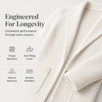 ✨ Elevated Everyday Comfort | Women's Lapel-Collar Knit Cardigan