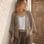 🧥Seasonal Style - Loose Hollow Knit Cardigan – Flowing Silhouette & Easy Pairing with Tanks or Dresses