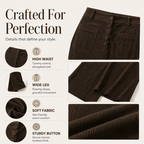 Women's Corduroy Wide Leg Pants
