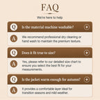 Women's Slim Fit Faux Suede Jacket